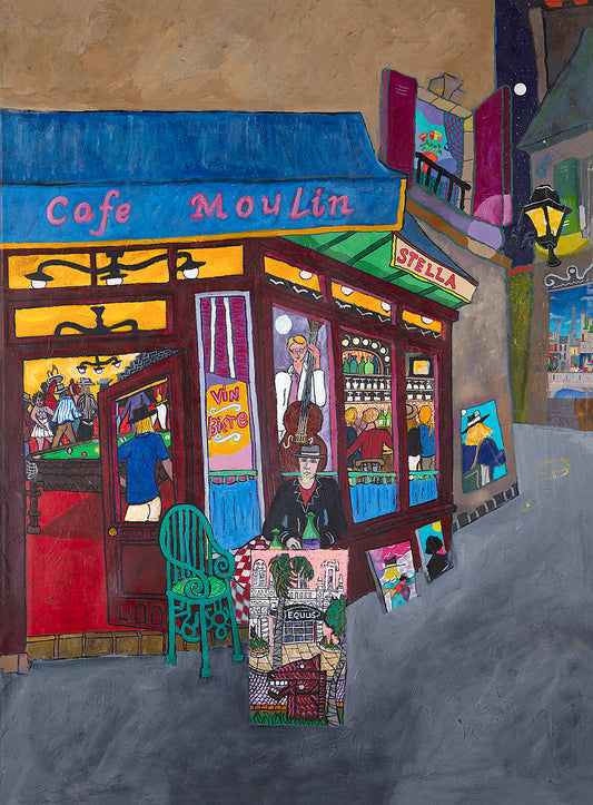 Night at Café Moulin