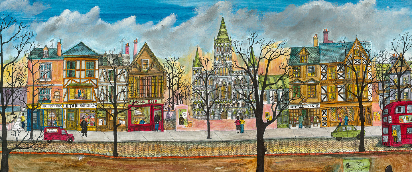 Cathedral Street in Winter